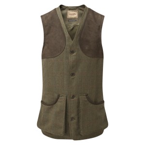 Schoffel Ptarmigan Tweed Waistcoat Buckingham Tweed