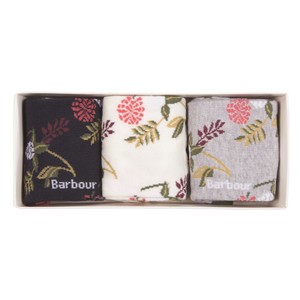Barbour Ladies Sock Giftbox Floral