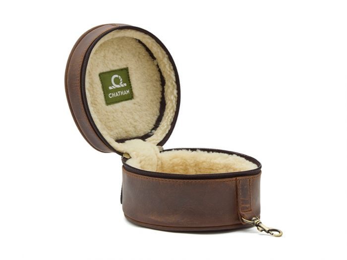 Hearing Protection Case Antique Leather