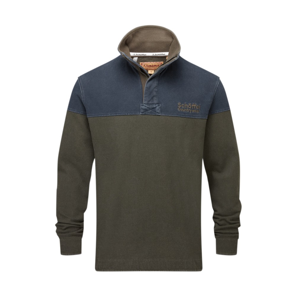 Helford Heritage Sweatshirt Peat Green