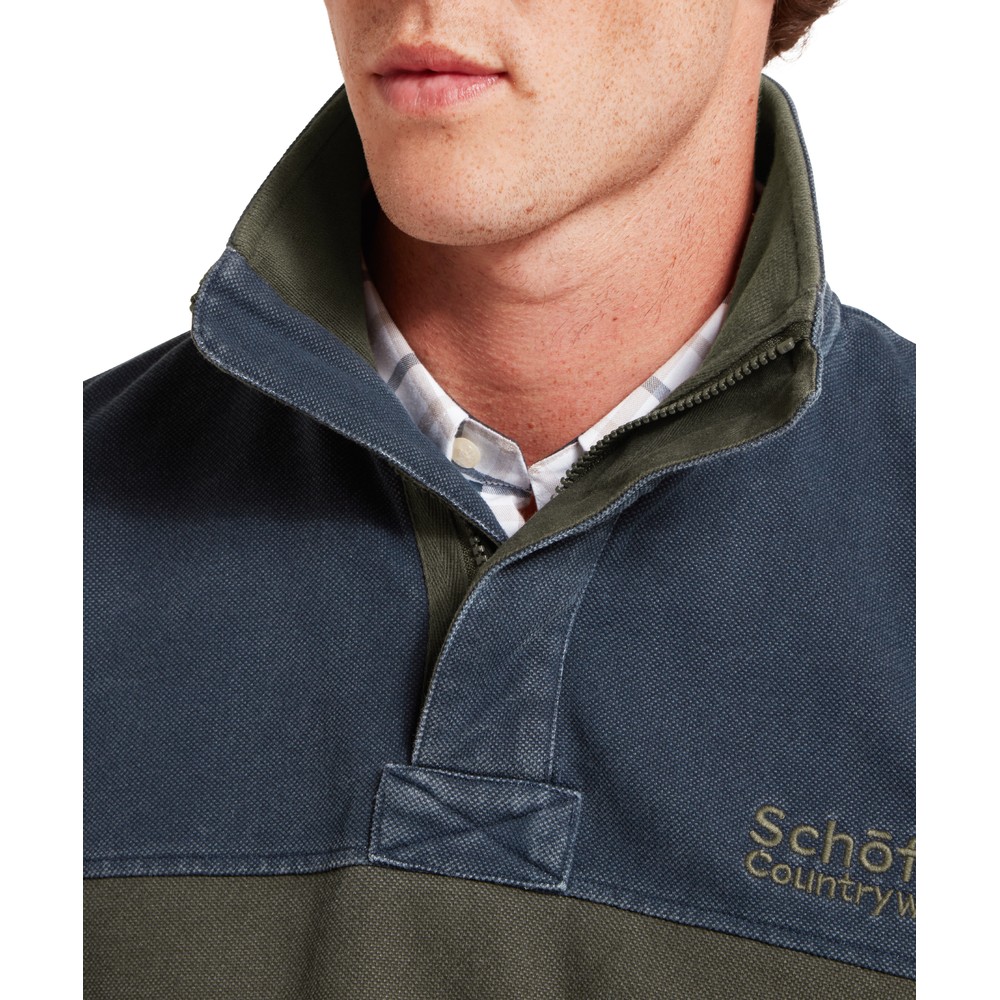 Helford Heritage Sweatshirt Peat Green