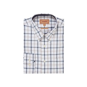 Schoffel Brancaster Classic Shirt Oxford Navy Check