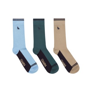 Schoffel Mens Bamboo Sock (Box of 3) Ptarmigan Mix