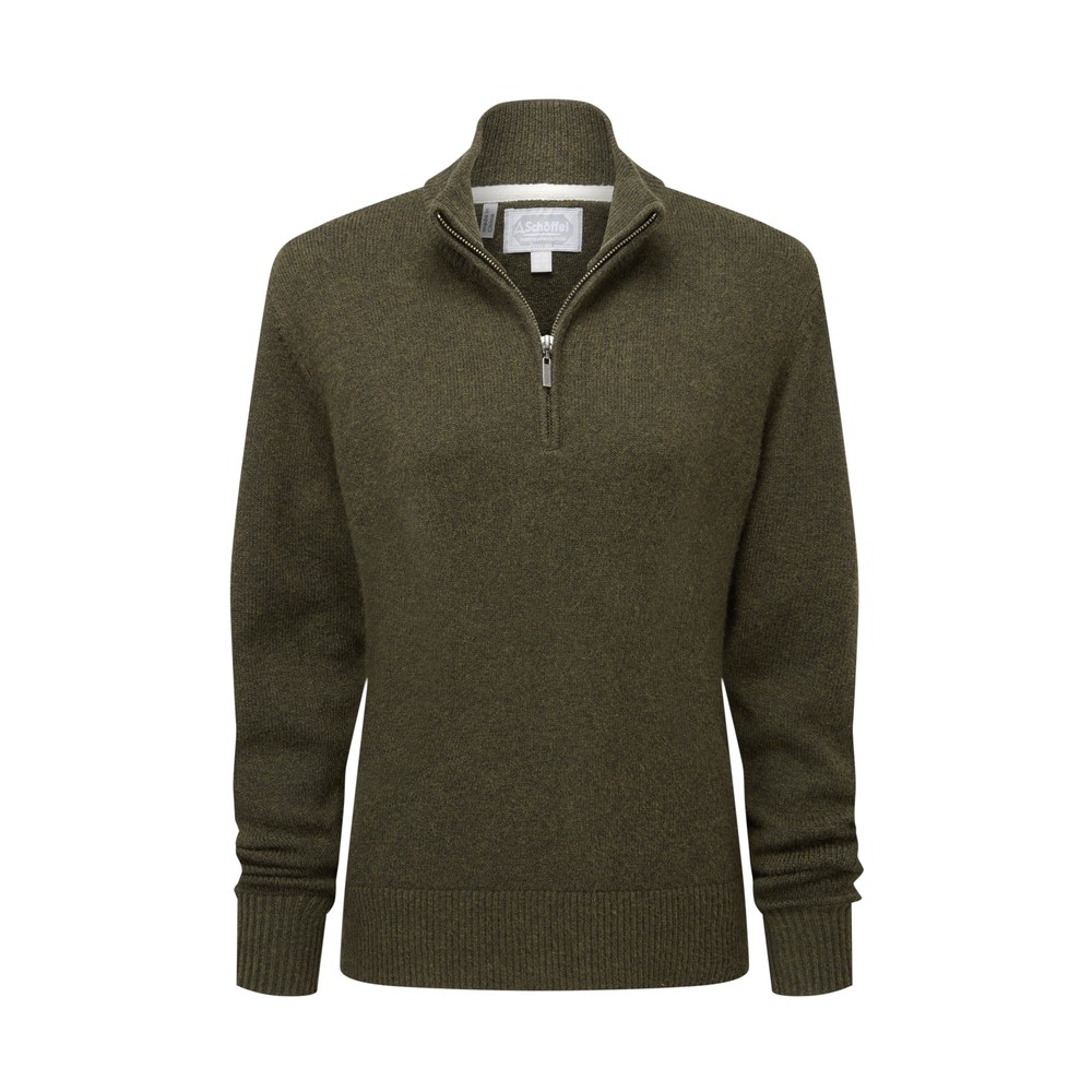Thoralby 1/4 Zip Jumper Loden Green