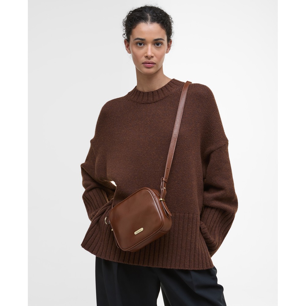 Daphne Leather Crossbody Bag 