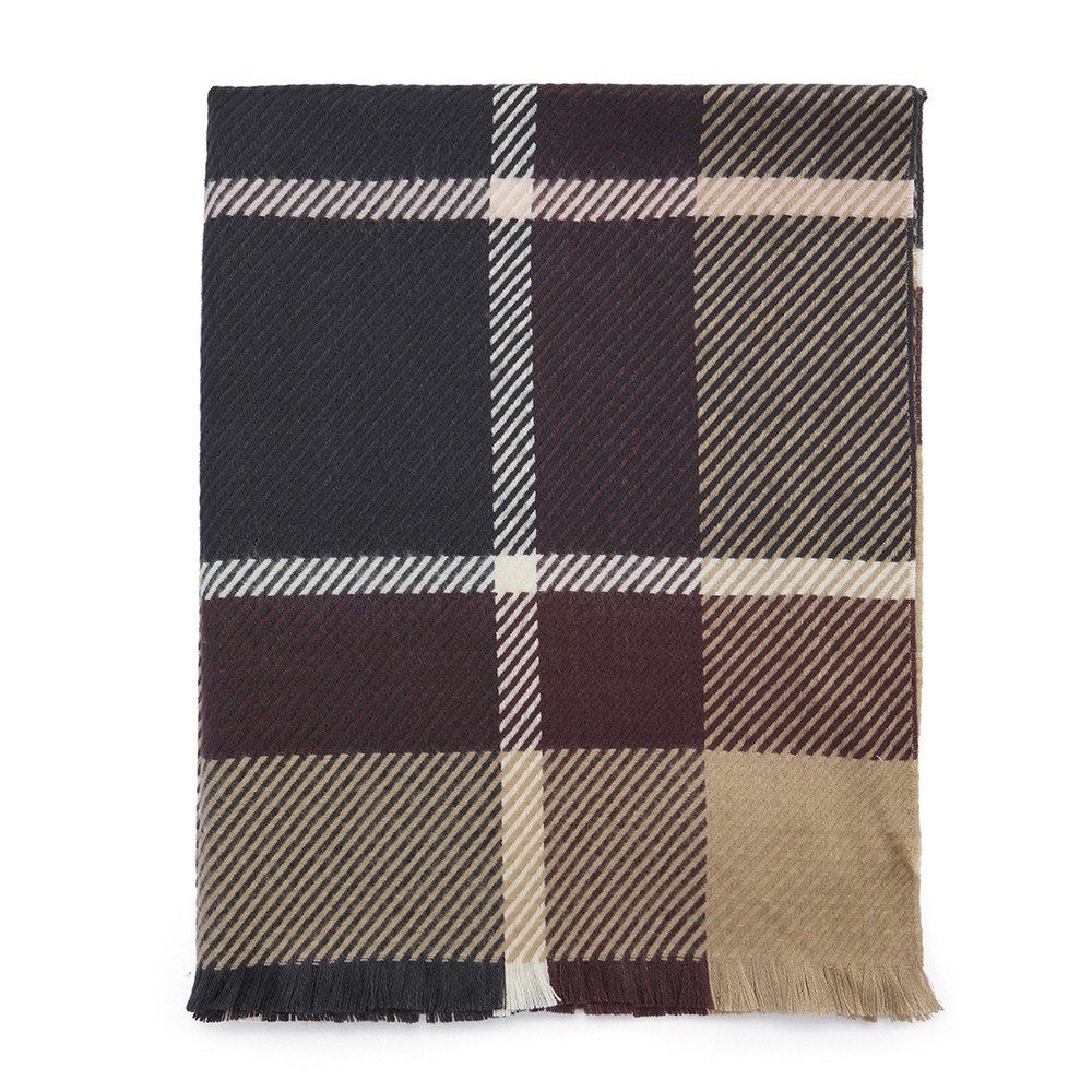 Blair Scarf Gardenia Tartan