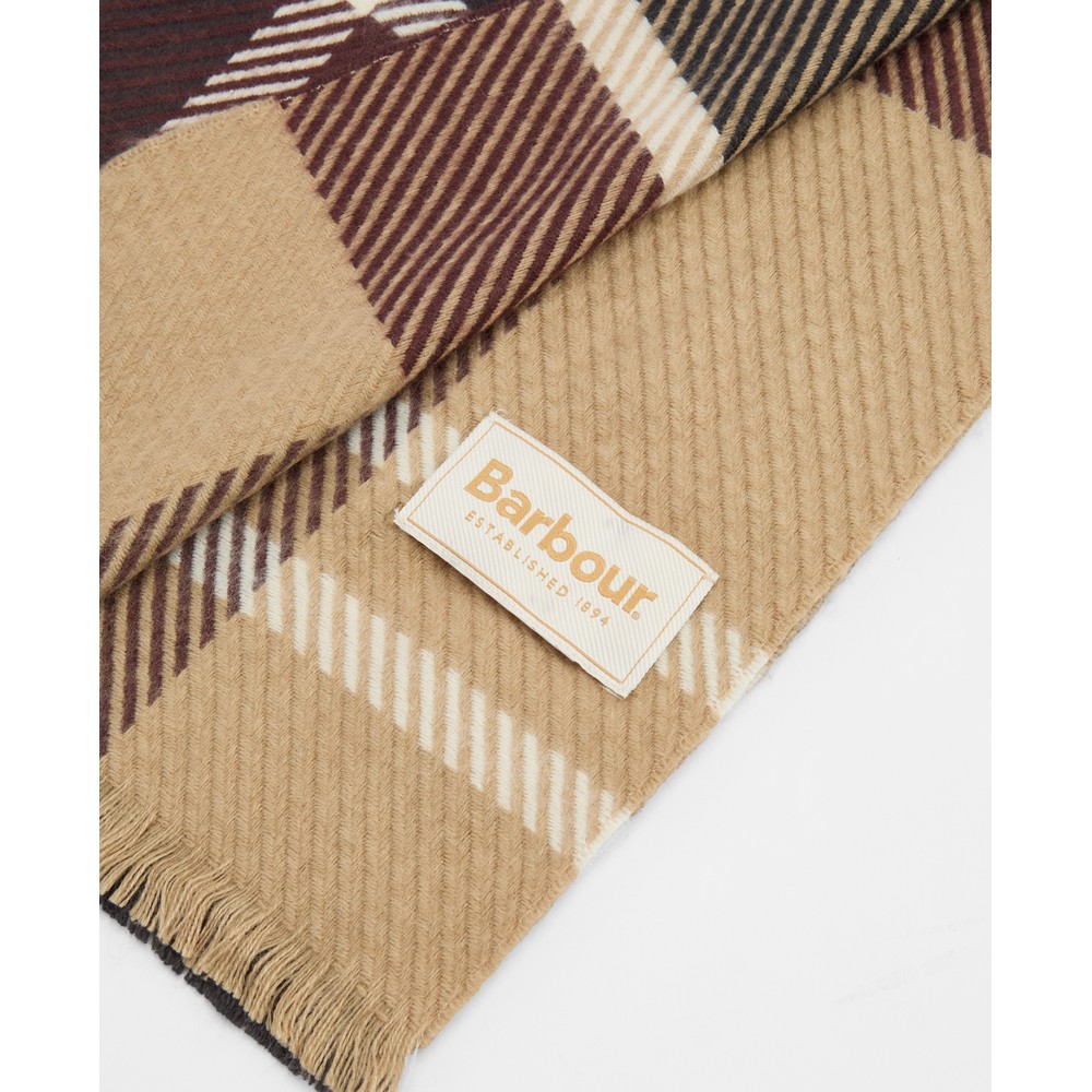 Blair Scarf Gardenia Tartan