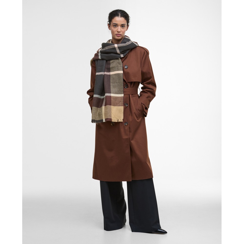 Blair Scarf Gardenia Tartan