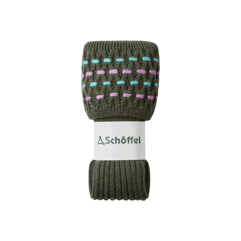 Ladies Stitch Sock Dark Cedar