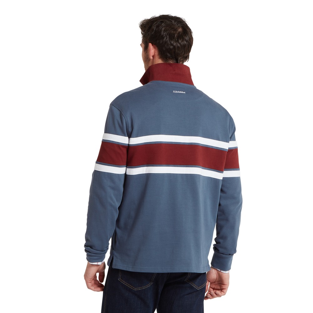 Exmouth Heritage 1/4 Zip Jumper Oxford Navy