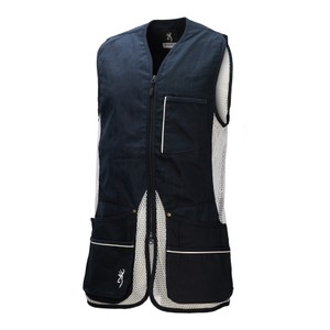 Browning Sport Shooter Shooting Vest Navy