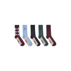 Schoffel Mens Bamboo Sock (Box of 5) 