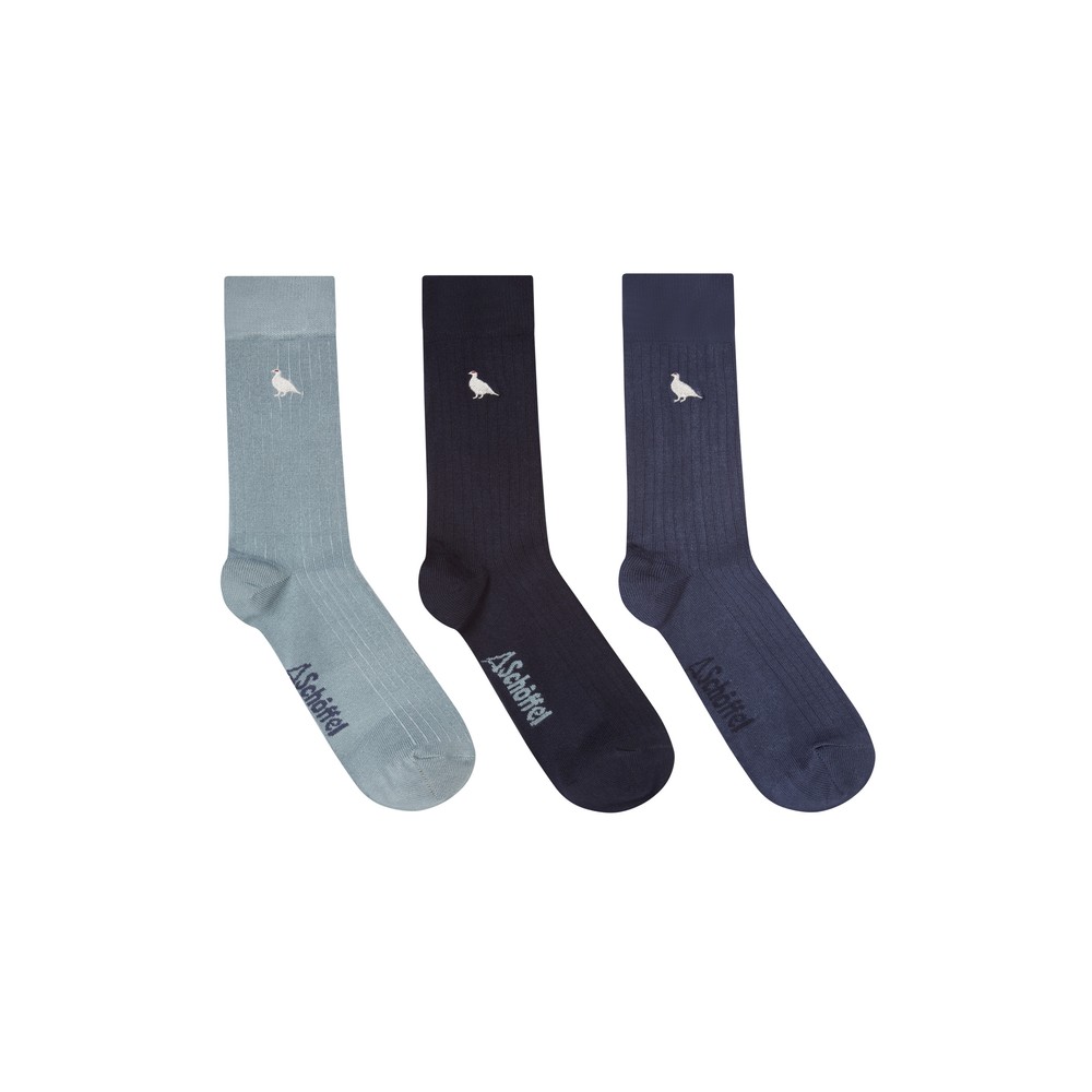 Mens Bamboo Sock (Box of 3) 