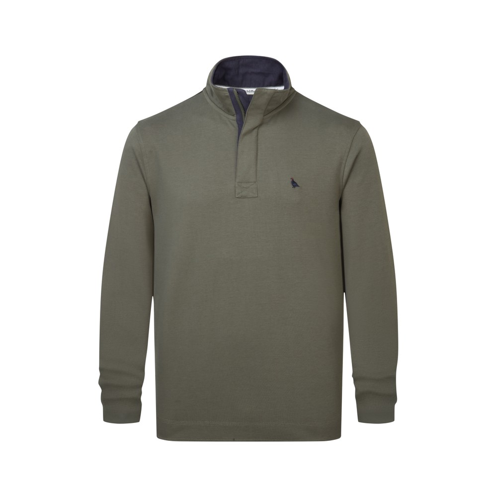 Branscombe Cove Sweatshirt Beetle Green