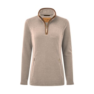 Schoffel Tilton 1/4 Zip Fleece Mushroom