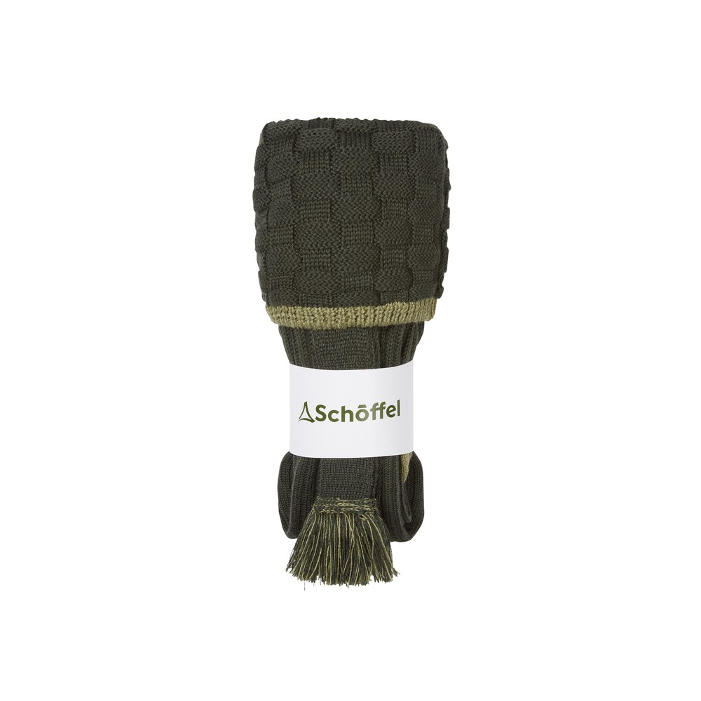 Teigh Socks Dark Khaki Green