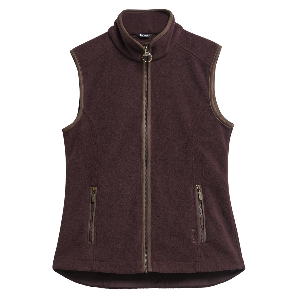 Country Colton Fleece Gilet Fig