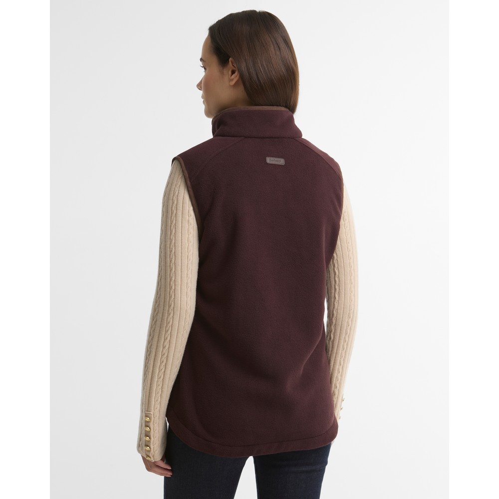 Country Colton Fleece Gilet Fig