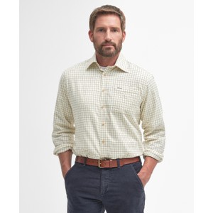 Barbour Field Tattersall Shirt Green