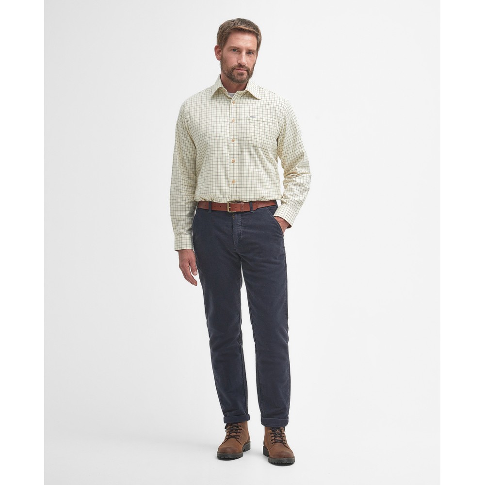 Field Tattersall Shirt Green