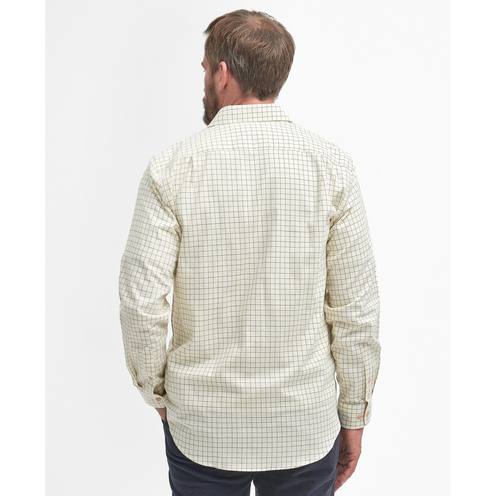 Field Tattersall Shirt Green