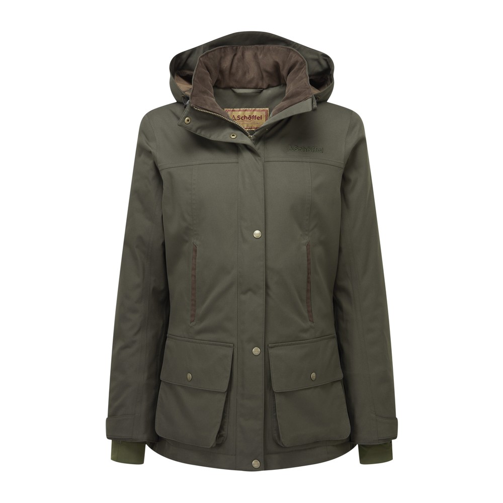 Langton Country Coat Dark Woodland