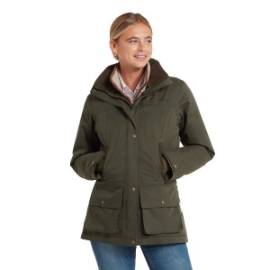 Schoffel Langton Country Coat Dark Woodland
