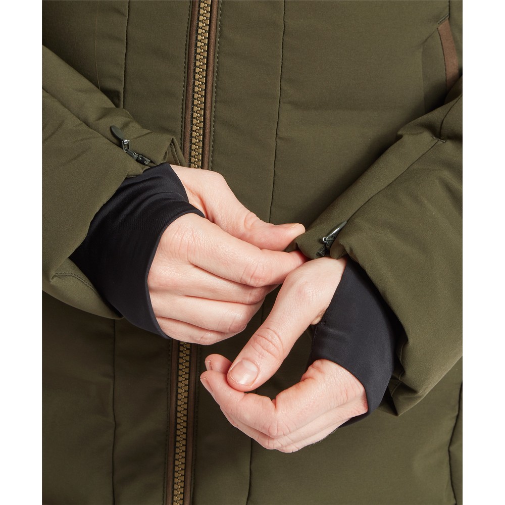 Hurlingham Waterproof Down Coat Forest