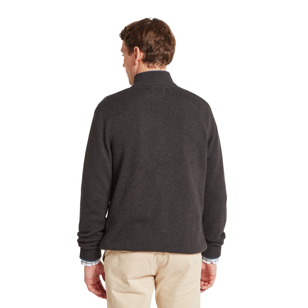 Castlebay 1/4 Zip Jumper Charcoal
